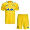 Conjunto (Camiseta+Pantalón Corto) Leeds United Segunda Equipación 2024-25 - Niño